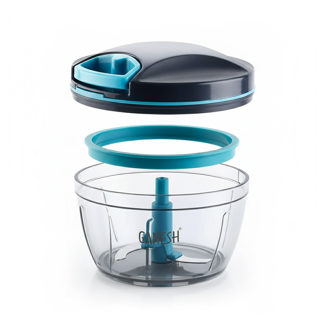 Hand Chopper 470ml – Tear-Free & Efficient | Ganesh Wonder