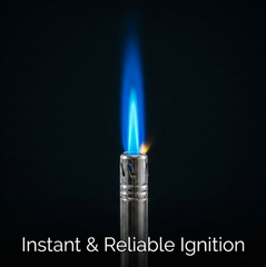 Gas Lighter – Durable Stainless Steel Piezo Ignition | ChefArmor