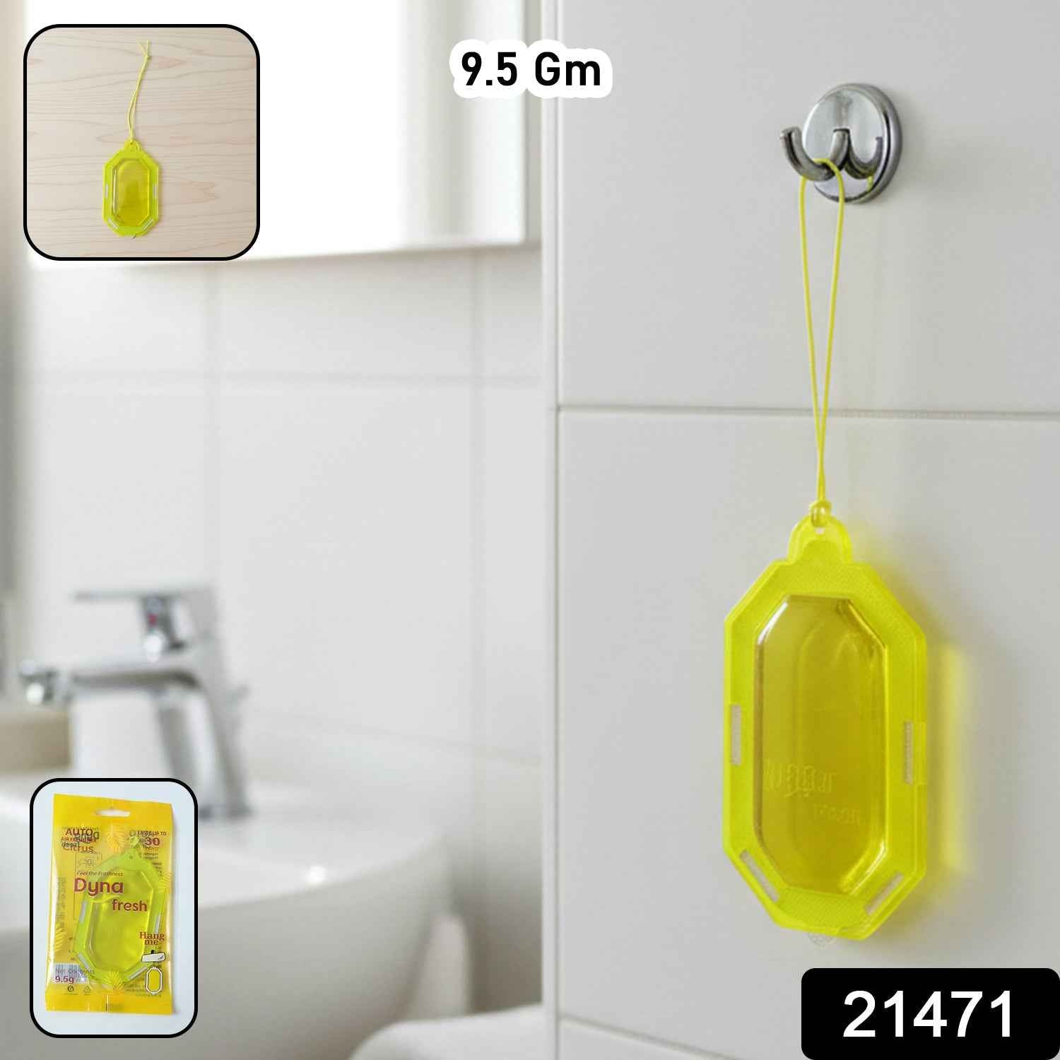 Hanging Citrus Gel Air Freshener – Long-lasting bathroom freshness