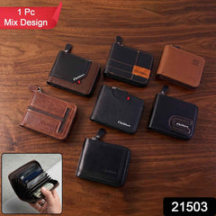 Zip-Around Cardholder Wallet – Secure Compact Design for Men & Women