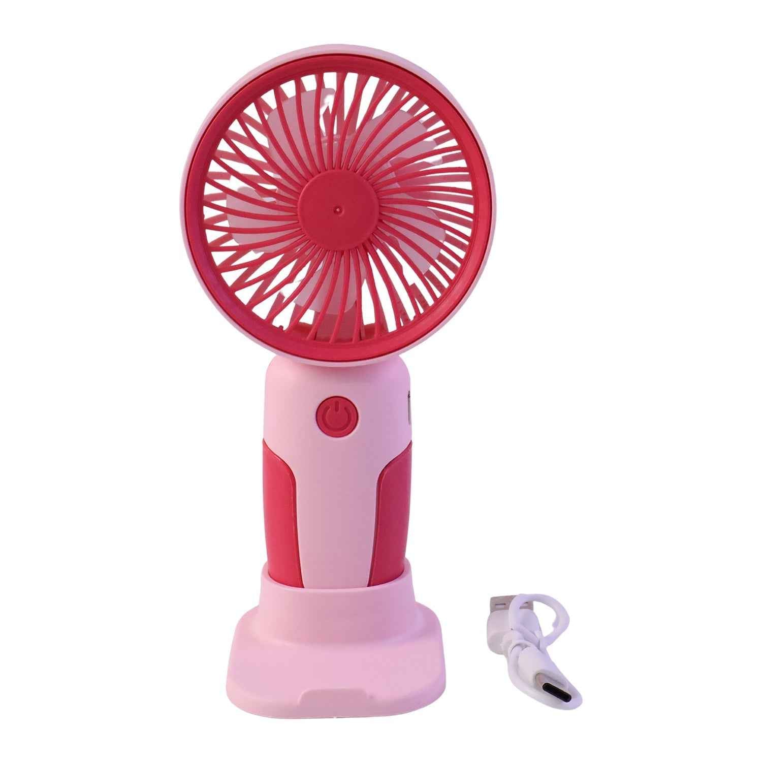 Mini Handheld Rechargeable USB Fan Ð Portable & Detachable Stand