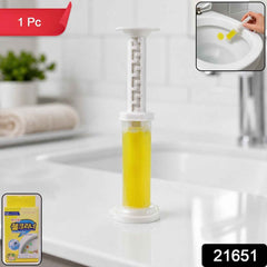 Flower-Shaped Toilet Gel Cleaner with Box Ð Effective stain removal