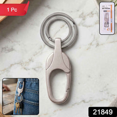 Keychain – Durable Metal with Secure Carabiner Clip for Keys & EDC