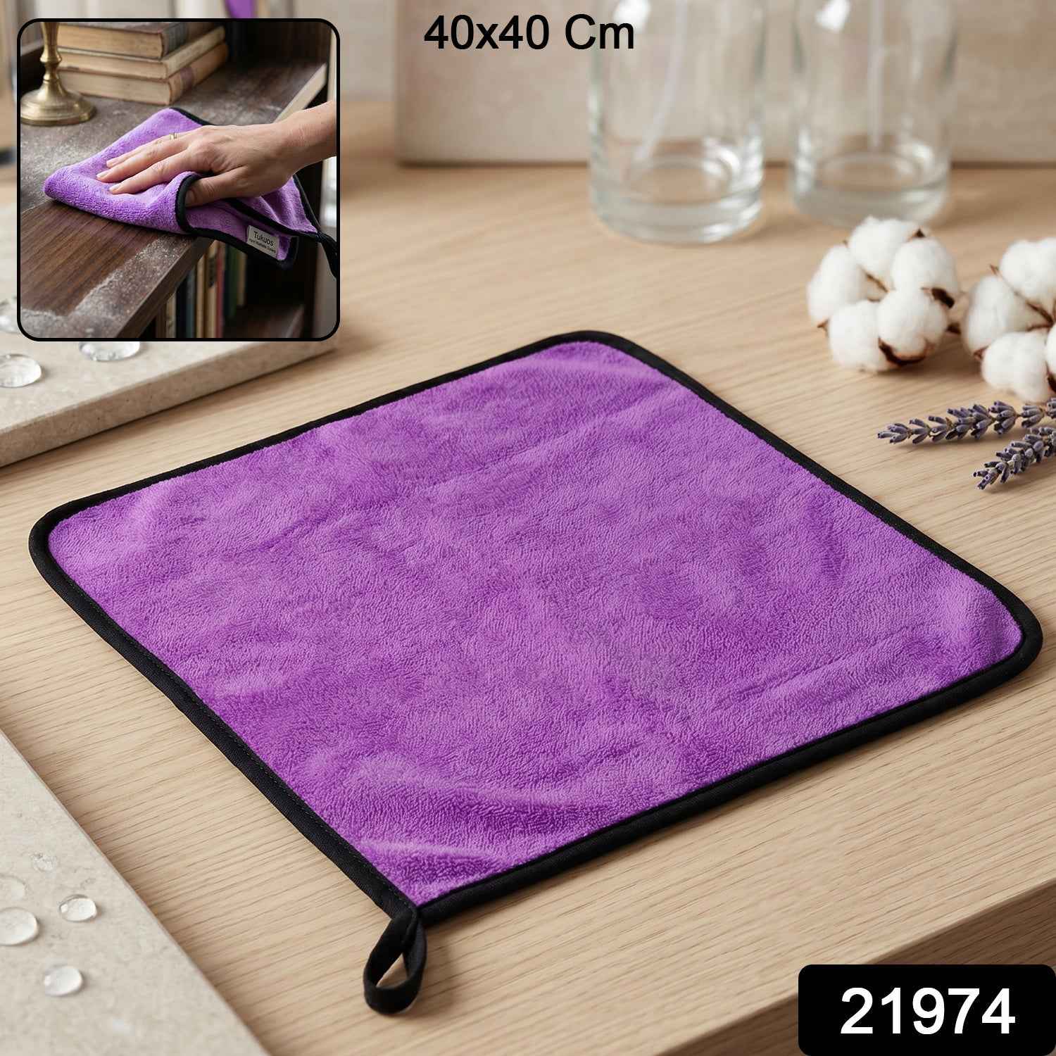 Microfiber Cleaning Cloth Ð Soft, Highly Absorbent & Reusable
