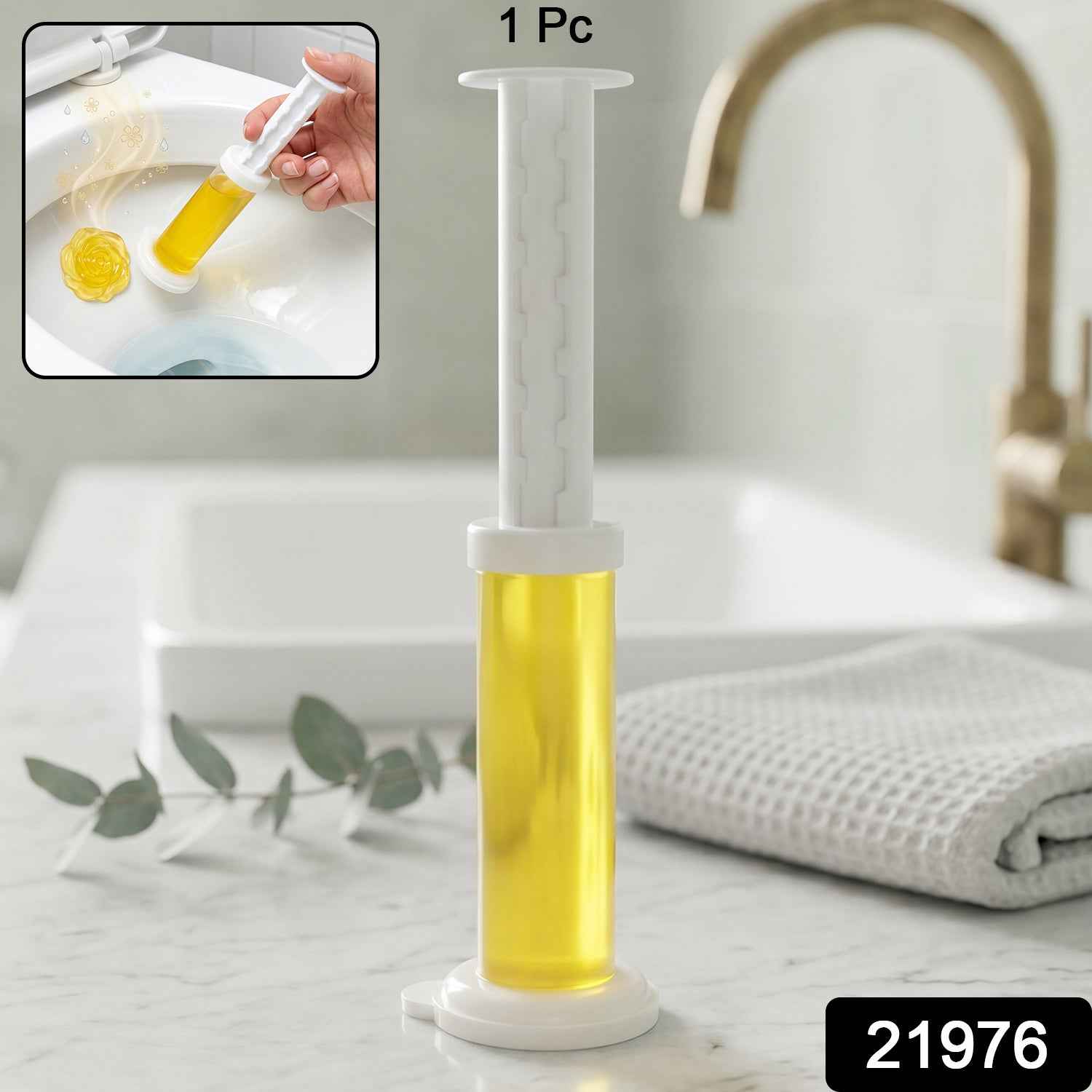 Flower-Shaped Toilet Gel Cleaner Ð Long-Lasting Freshness and Hygiene