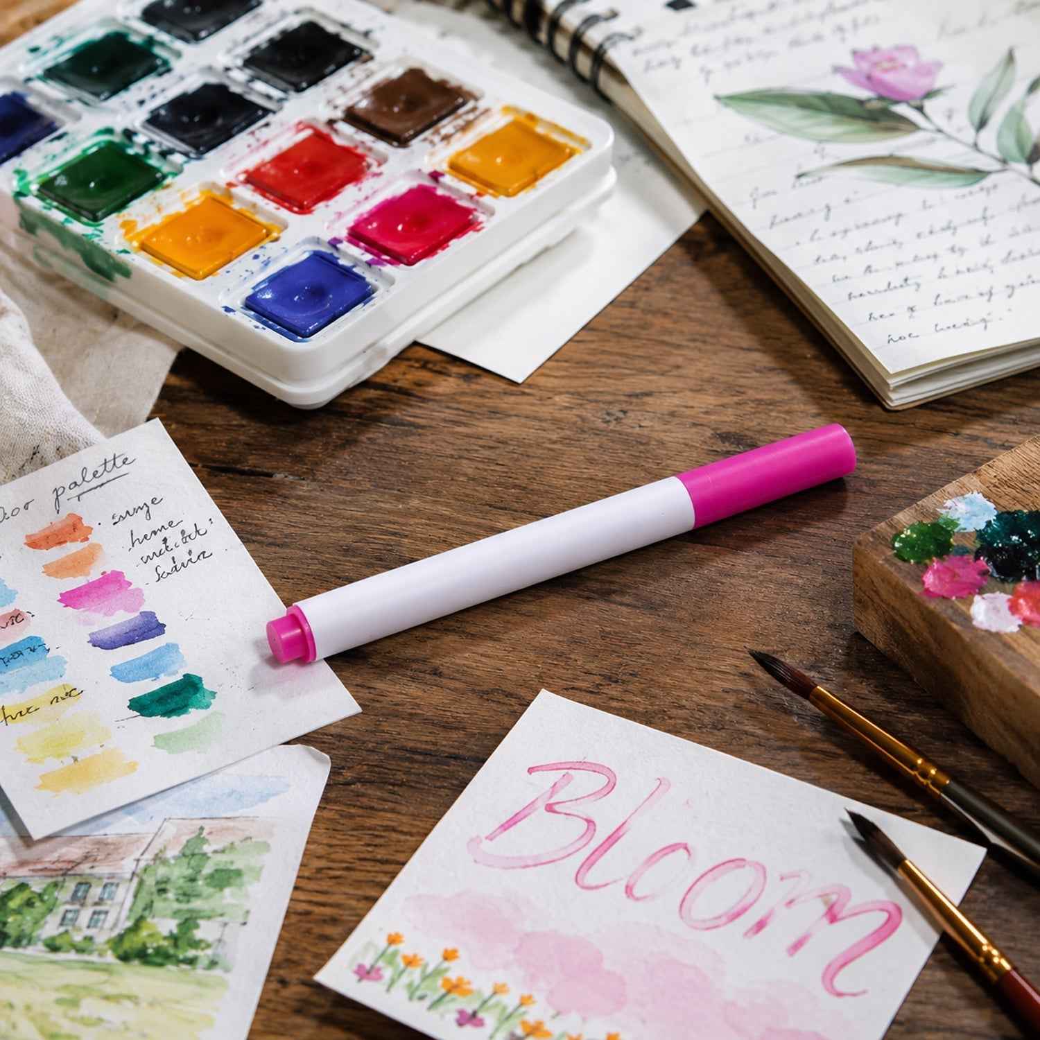 Fine Tip Marker Pen Ð Precise, Vibrant & Quick-Drying Ink