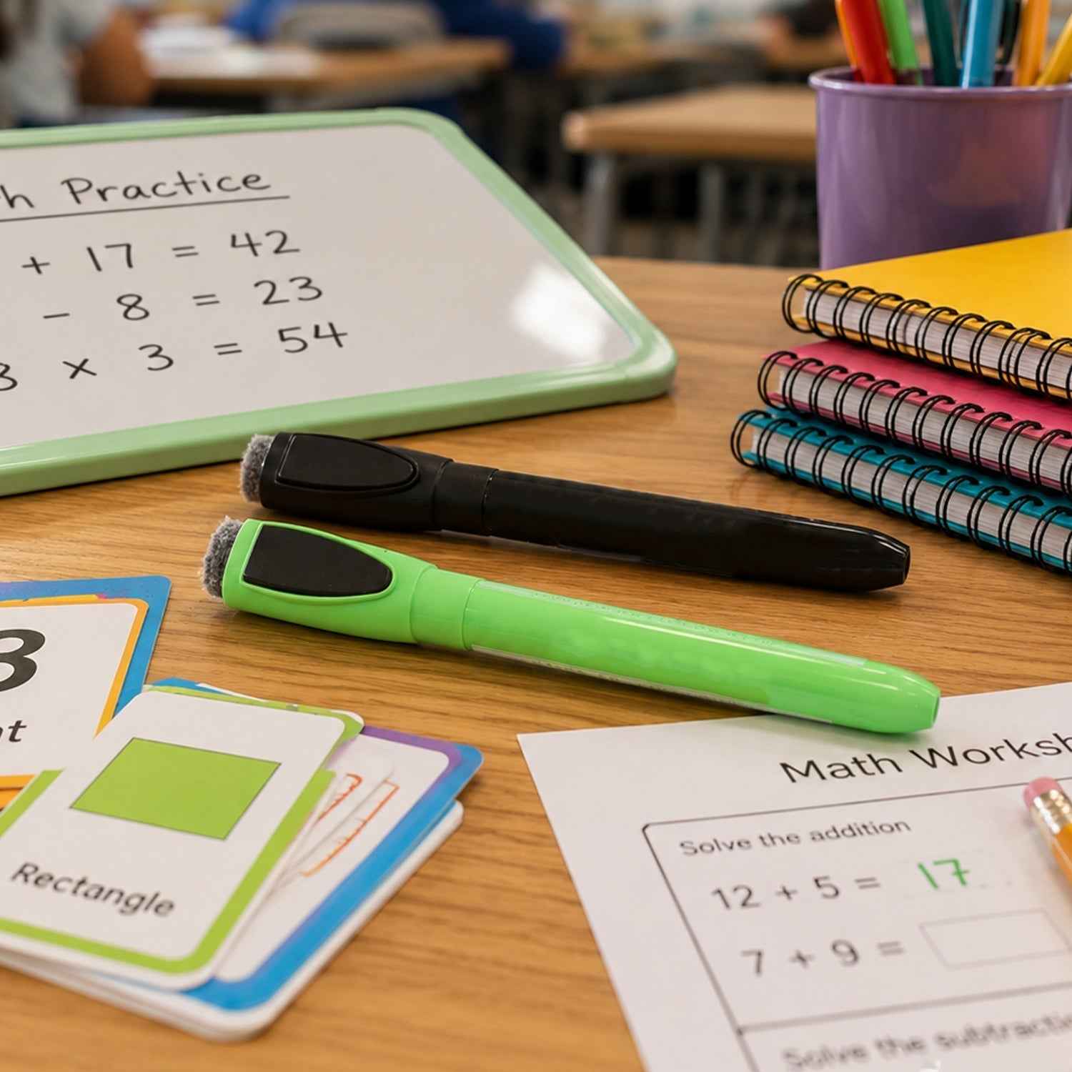 Dry Erase Marker Ð Smooth, Low-Odour Writing for Office & School
