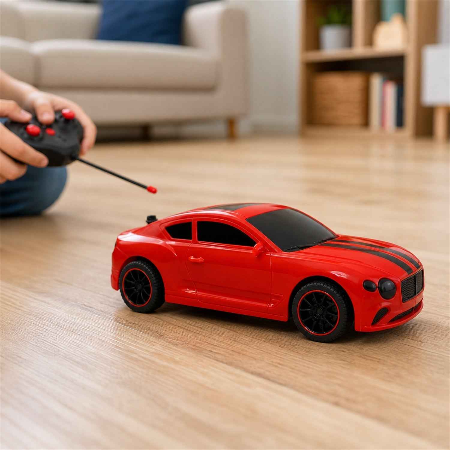 High-Speed Remote Control Sports Car Ð Durable, Bright Lights & Quick Movements