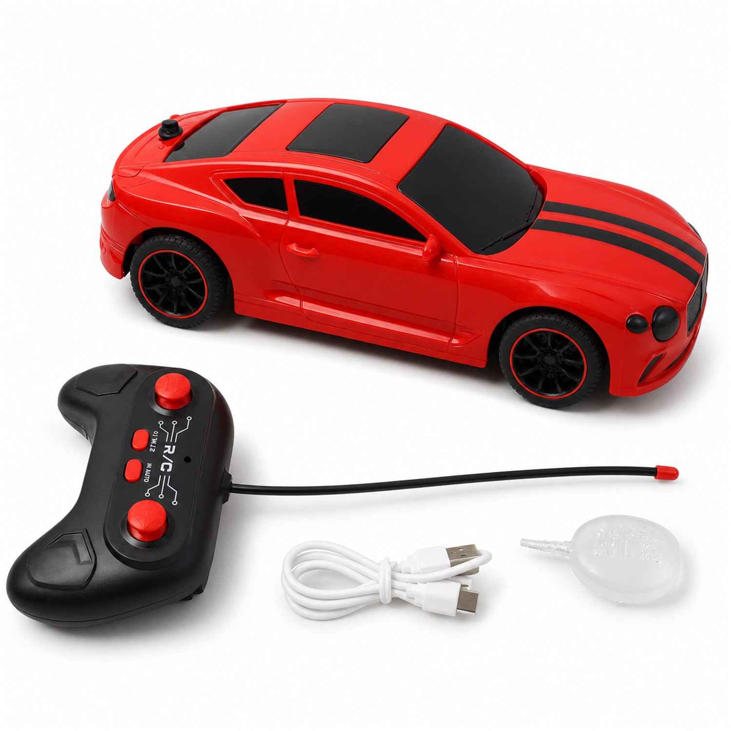 High-Speed Remote Control Sports Car Ð Durable, Bright Lights & Quick Movements