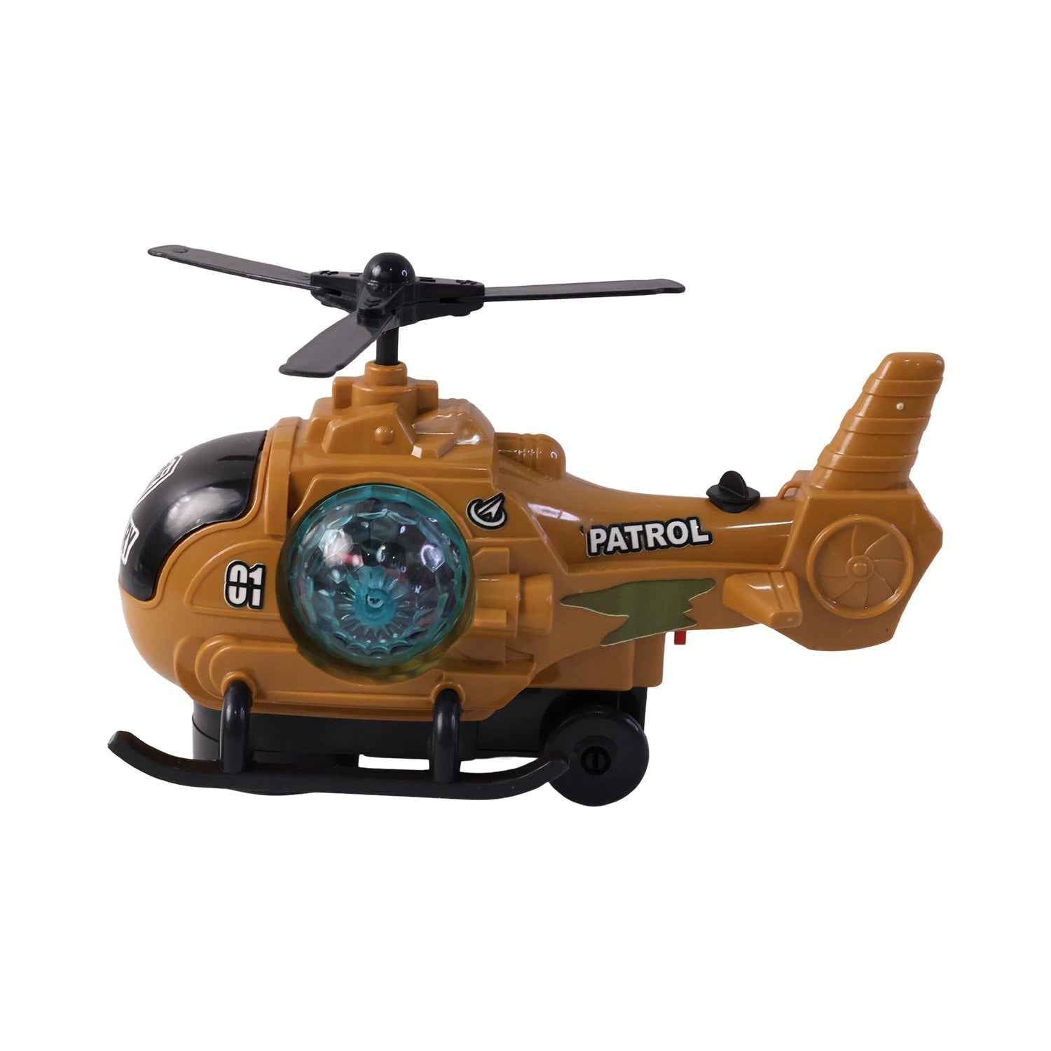 Military Spray Helicopter Toy Ð Lights, Music & Mist for Kids
