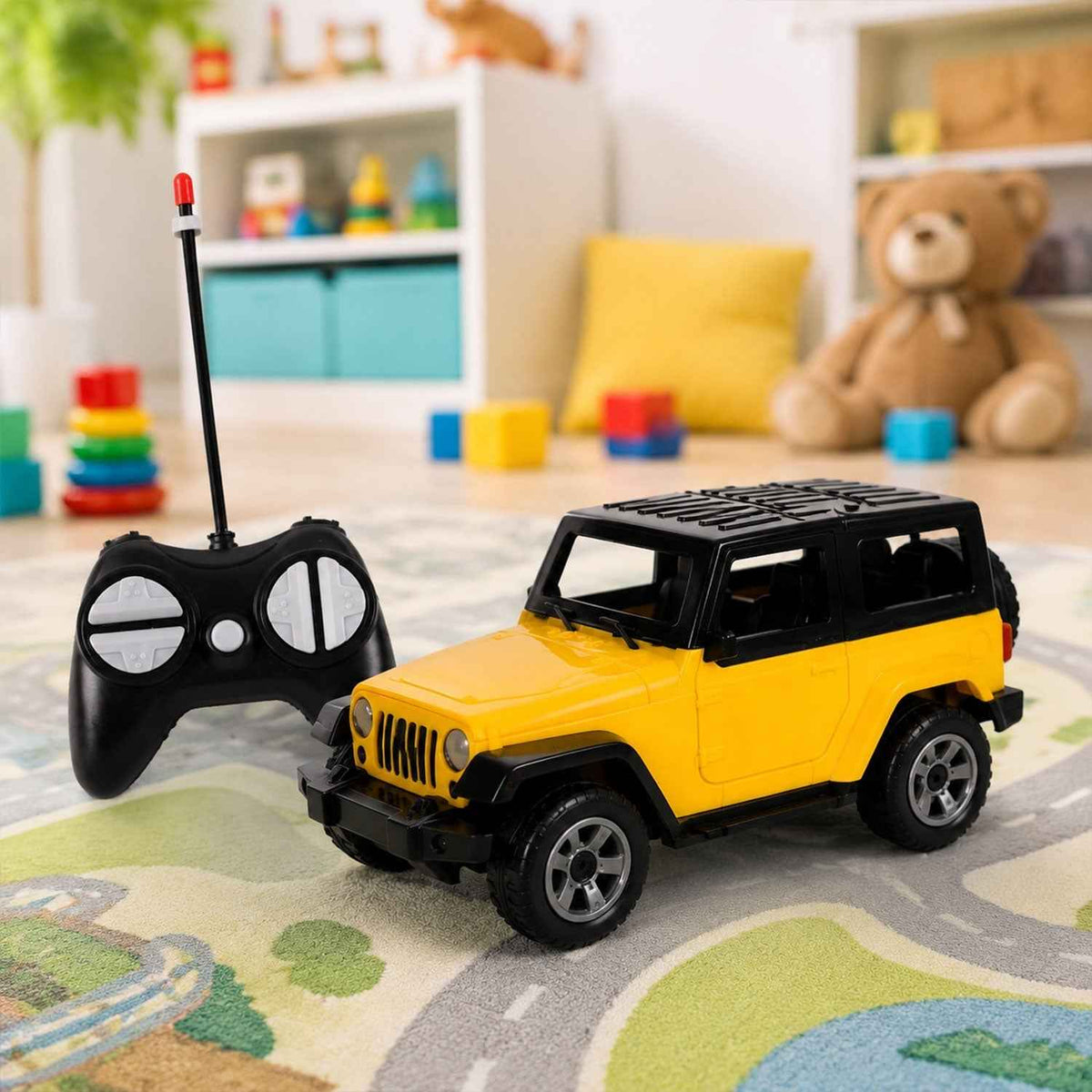 Remote Control 4x4 Off Road Jeep Toy Car Ð Rugged & Easy to Control