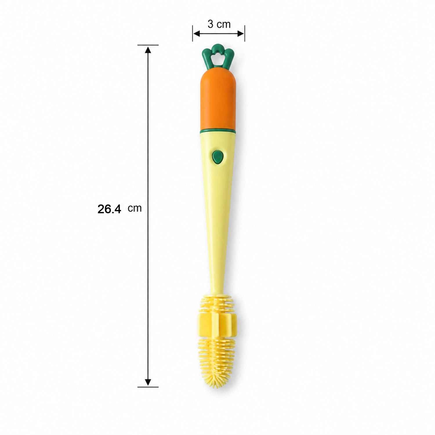 4 in 1 Silicone Bottle Cleaning Brush Ð Hygienic & Reusable