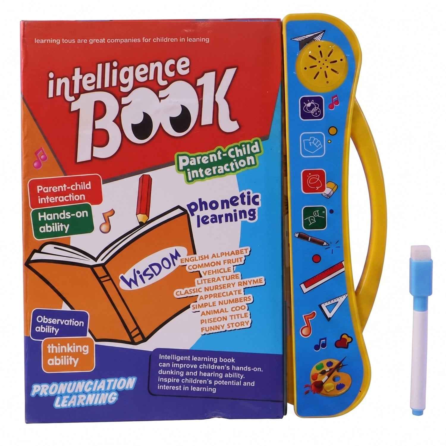 Kids Learning Sound Book Ð Interactive Phonics & Numbers Fun
