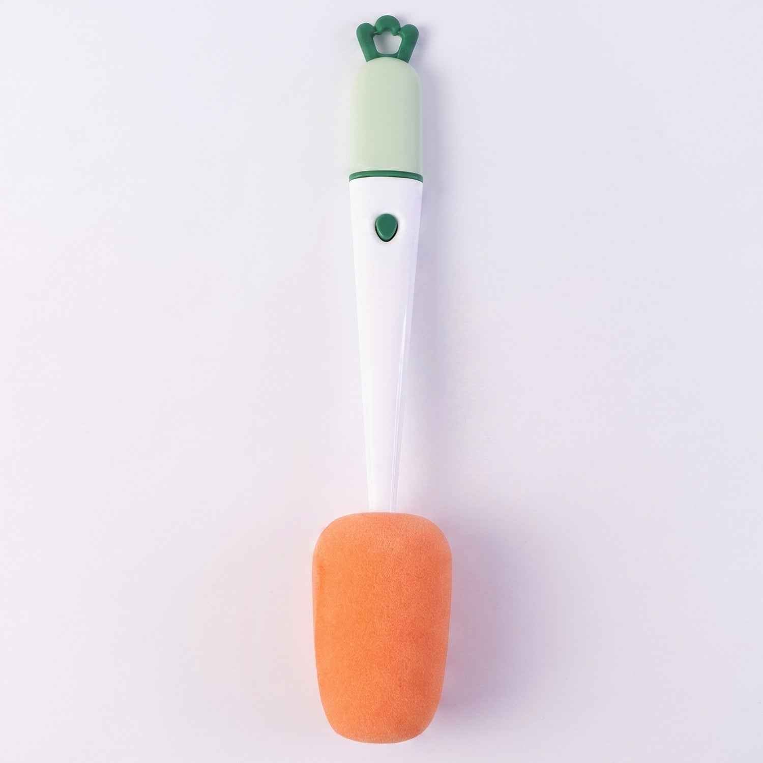 3 in 1 Carrot Bottle Cleaning Brush Ð Multipurpose Water Bottle Scrubber
