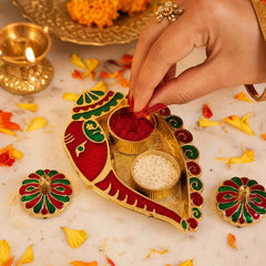 Kankavati Kumkum Holder Ð Elegant Traditional Puja Accessory