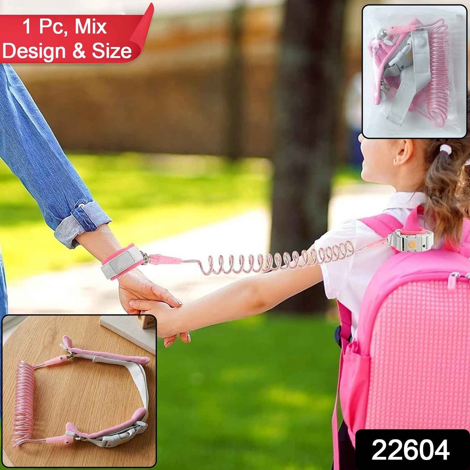 Kids Safety Wrist Link Strap – Adjustable & Secure Child Protection