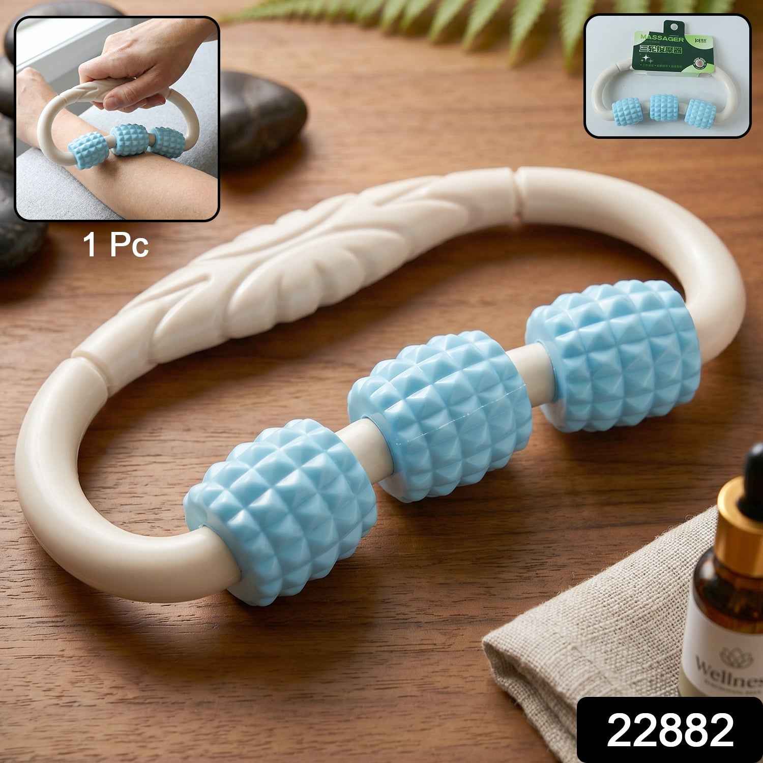 Muscle Relief Roller Ð Handheld Body Massager for Relaxation and Recovery