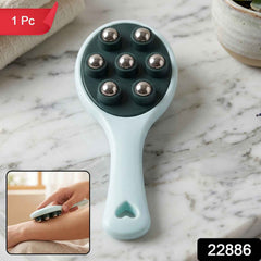 Handheld Body Massager Ð 7 Steel Balls for Muscle Relief