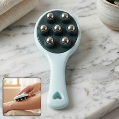 Handheld Body Massager Ð 7 Steel Balls for Muscle Relief