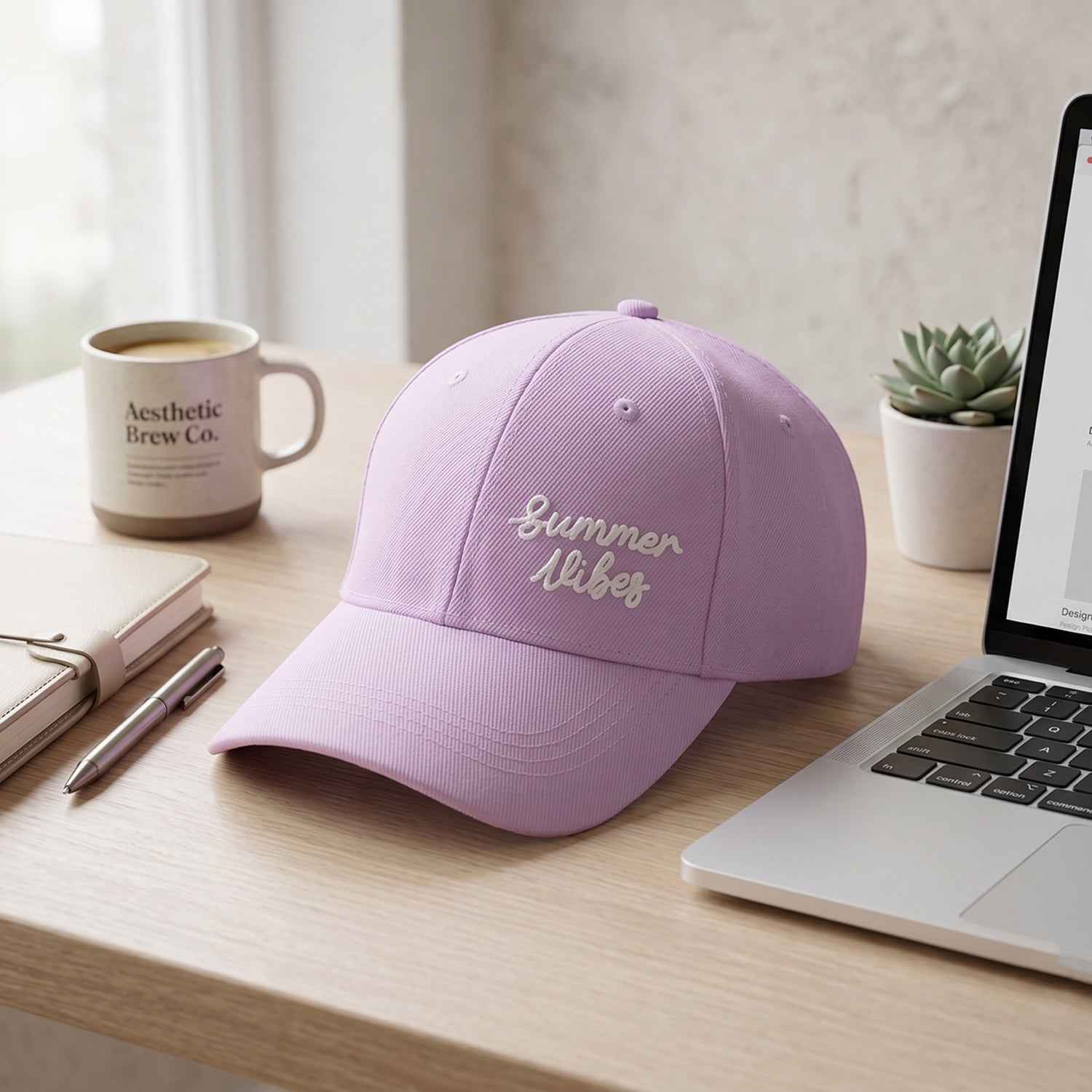 Summer Vibes Embroidered Baseball Cap Ð Stylish Sun Protection