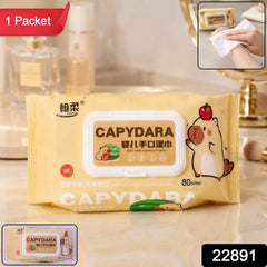 Soft Wet Wipes Ð Gentle & Effective for Hand, Face & Baby Care