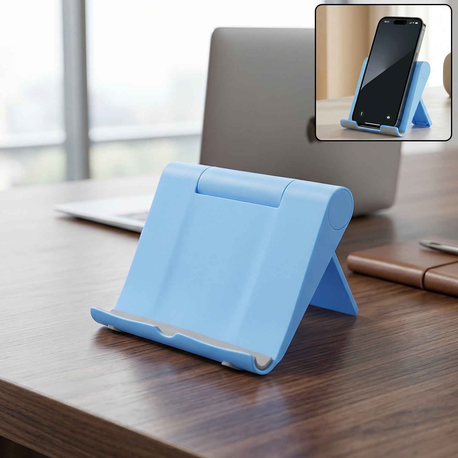 Mobile Phone Stand Ð Adjustable, Foldable & Portable for Desk Use