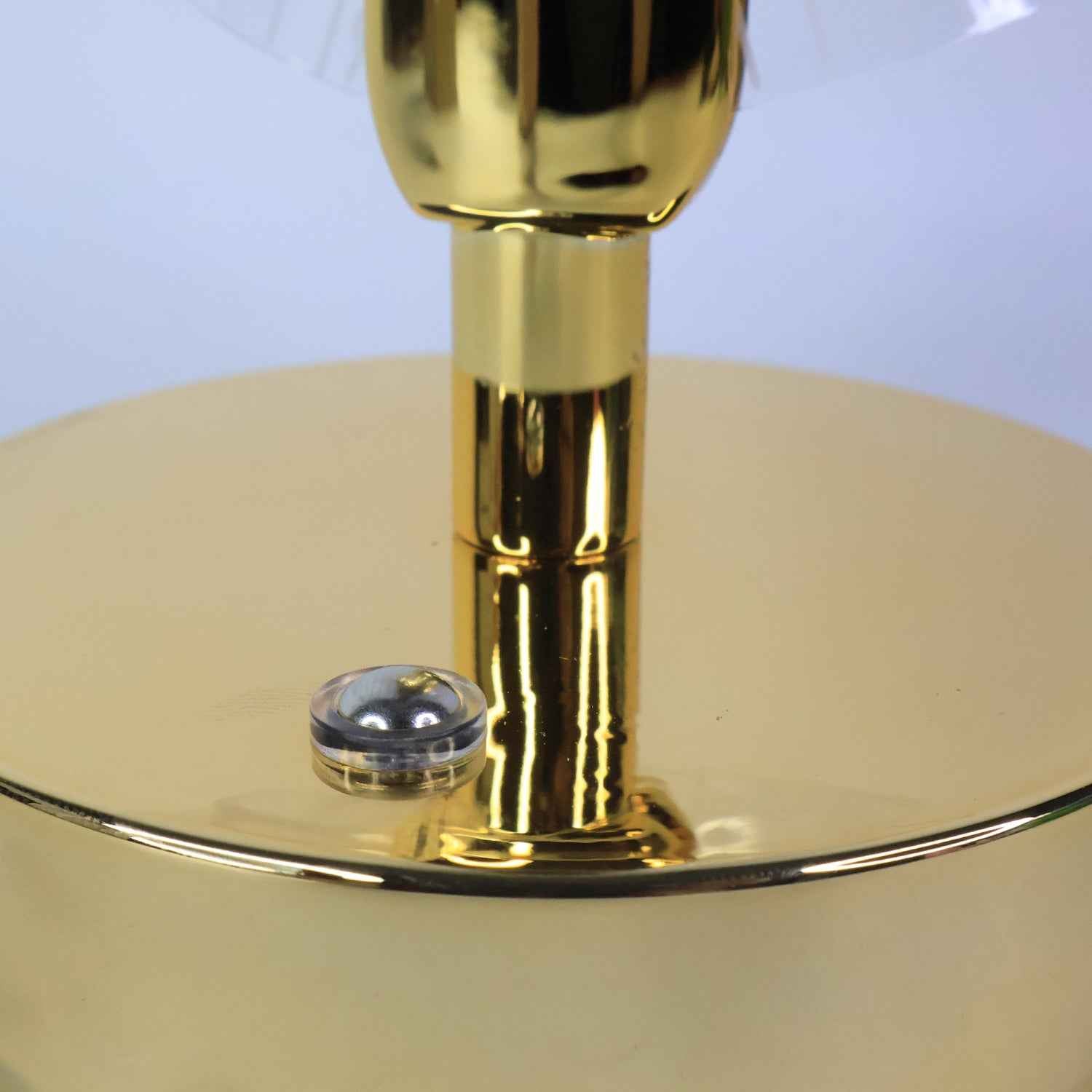Crystal LED Double Shade Table Lamp – Elegant Home Lighting