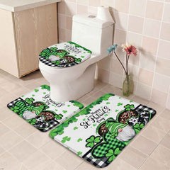 3 in 1 Bathroom Mat Set Ð Complete Floor Coverage & Non-Slip Design