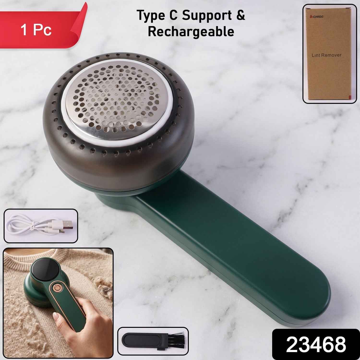 Rechargeable Electric Lint Remover Ð Easy Fabric & Clothing Care