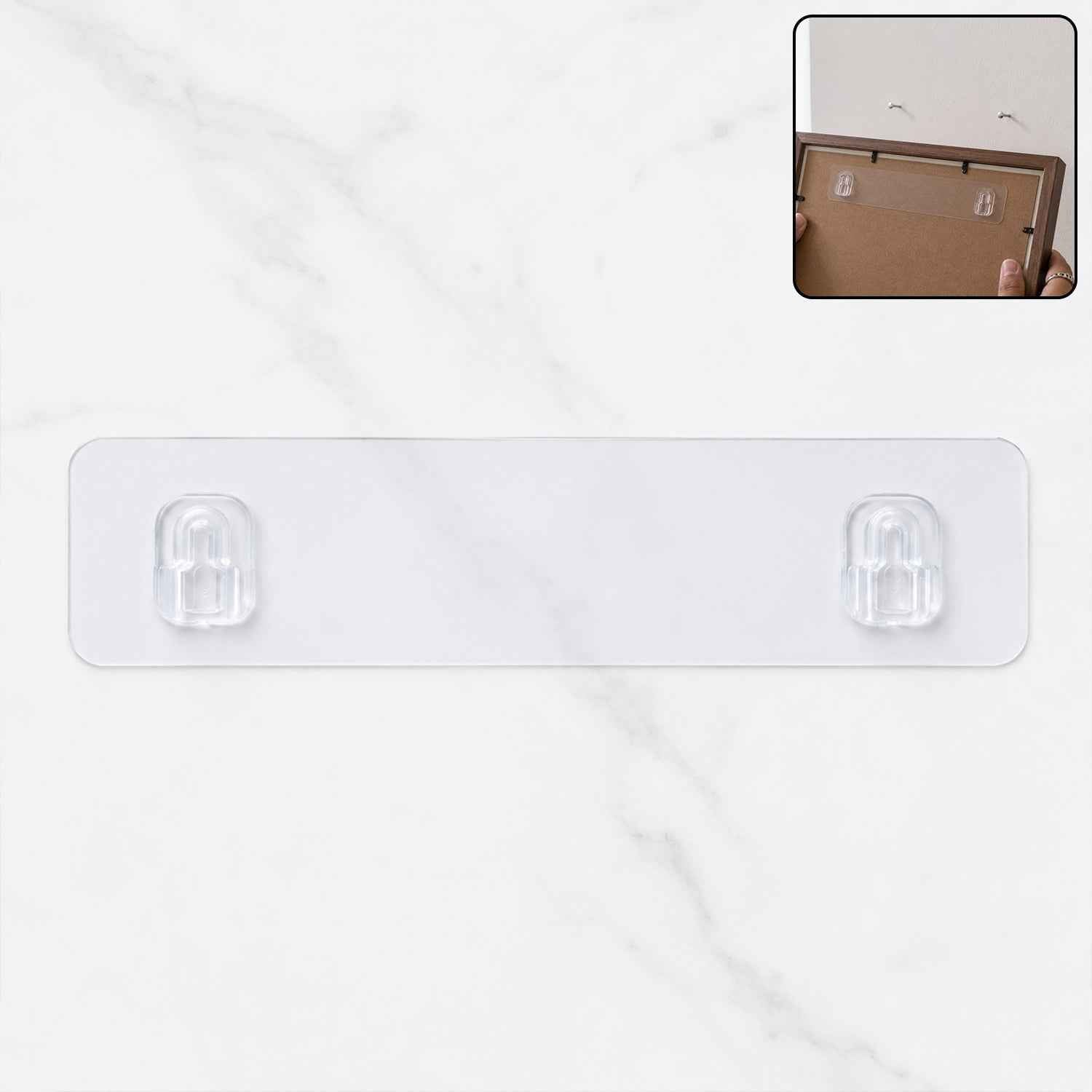 Adhesive Plastic Wall Hook Ð Strong & Waterproof for Home & Kitchen