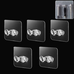 Adhesive Wall Hooks Ð Strong Hold & No Damage Walls