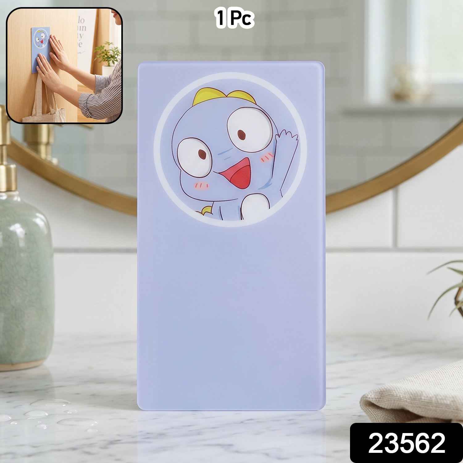 Strong Adhesive Wall Hook Ð Easy, Drill-Free Mounting for Home & Office