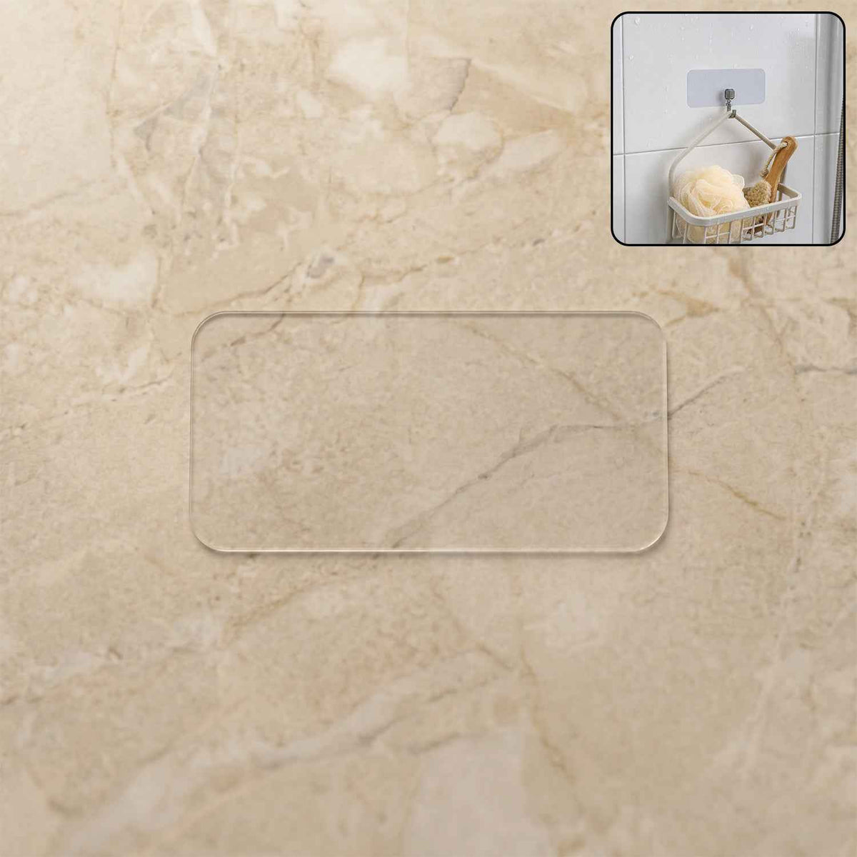 Self-Adhesive Wall Hook Ð Damage-Free, Waterproof & Easy to Install