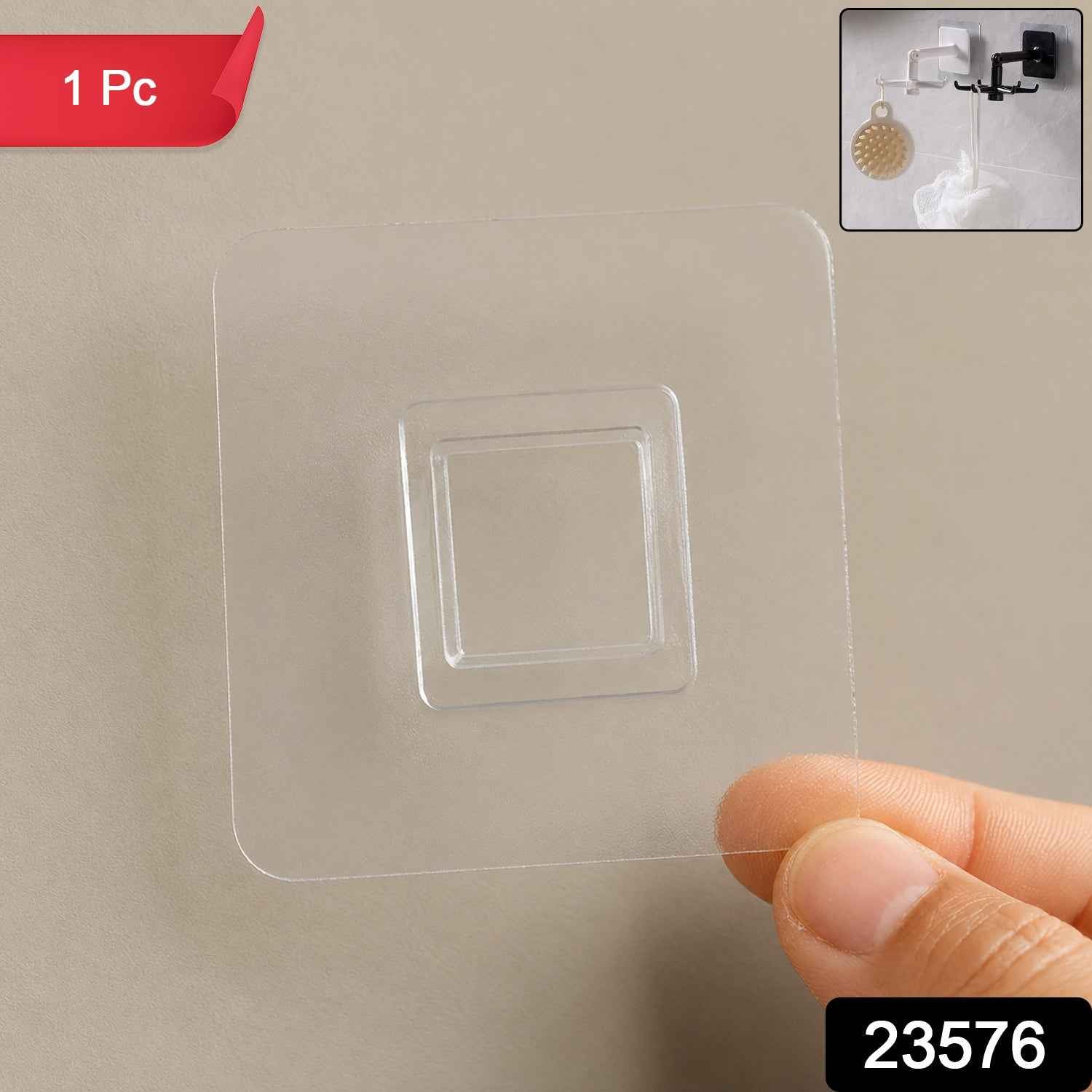 Self Adhesive Wall Hook Ð Damage-Free, Easy Install & Reusable