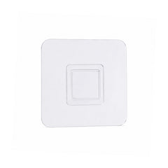 Elegant transparent hook holder design for wall mounting