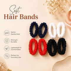 Elastic Hairband Set Ð Gentle Grip & Vibrant Colors for All-Day Hold