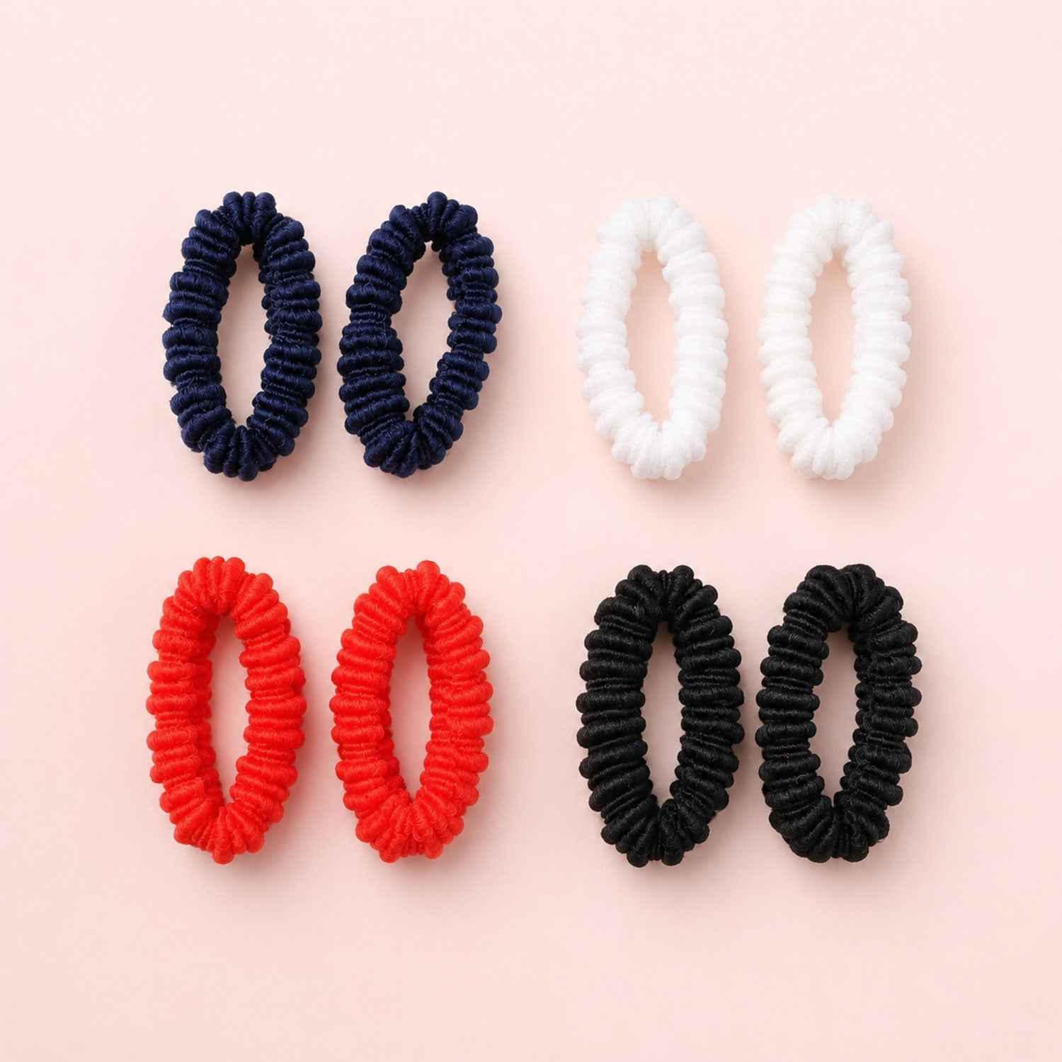 Elastic Hairband Set Ð Gentle Grip & Vibrant Colors for All-Day Hold