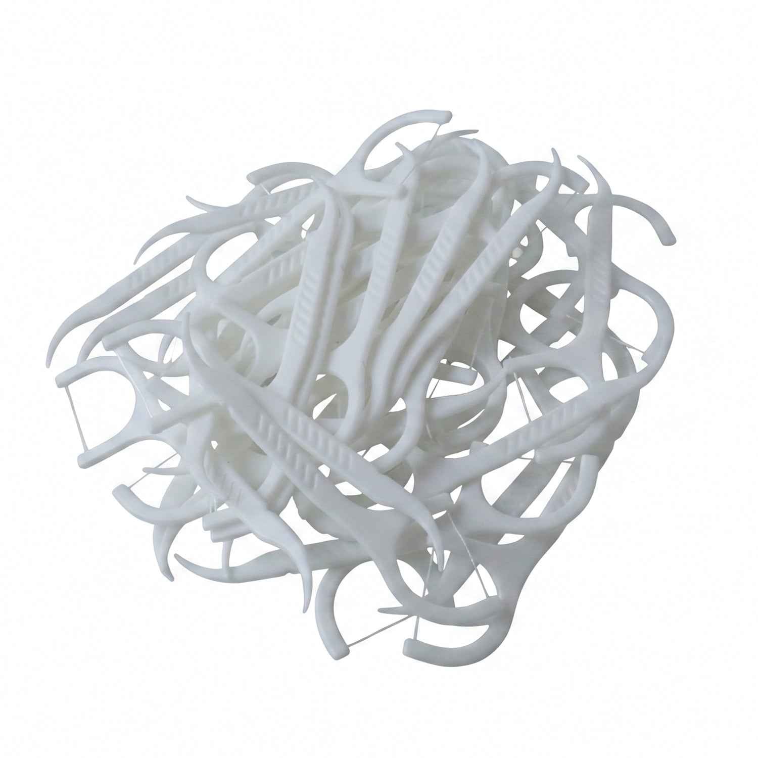 2-in-1 Dental Floss & Toothpick Sticks - Portable & Hygienic