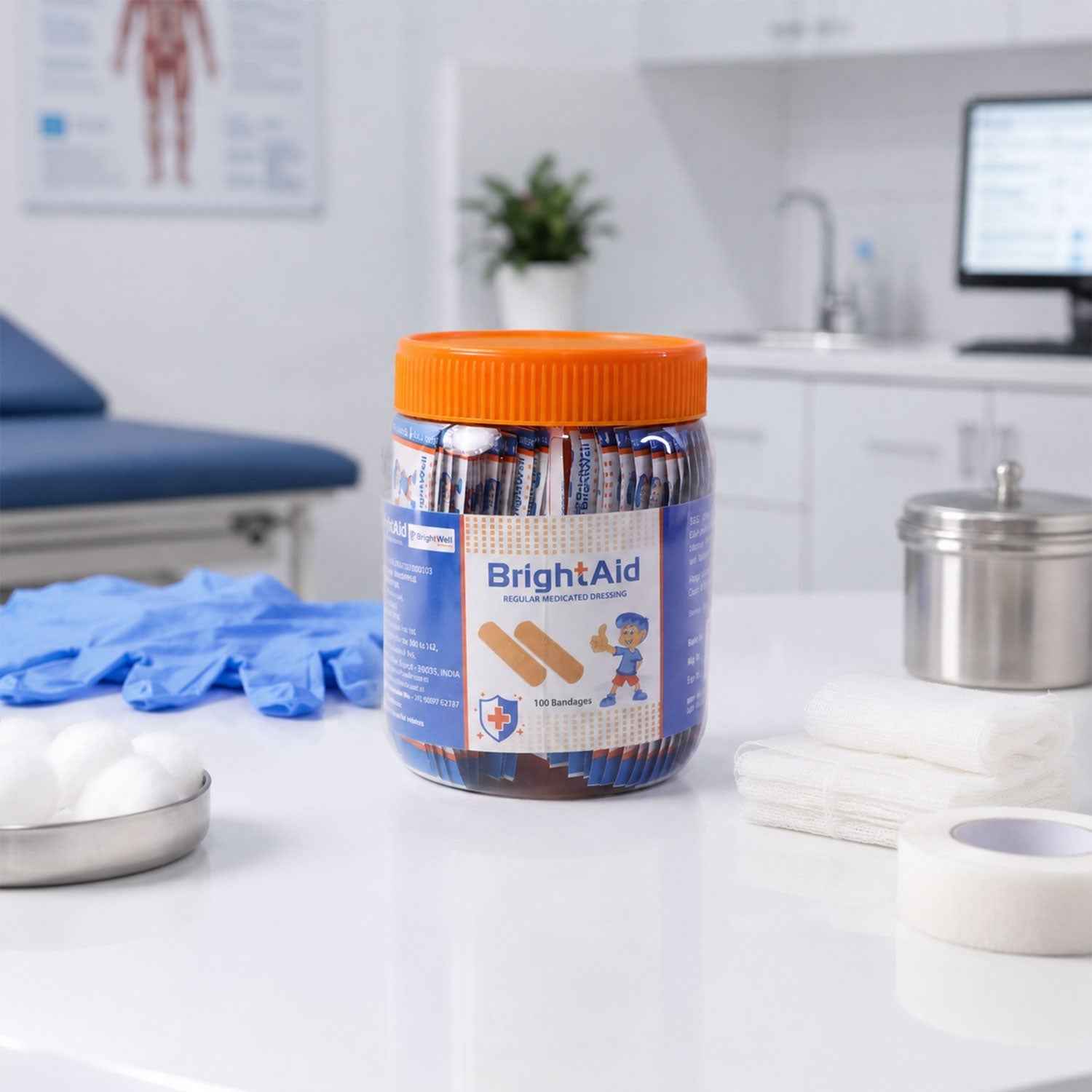 Medicated Adhesive Bandages Ð Soft, Breathable & Skin-Friendly