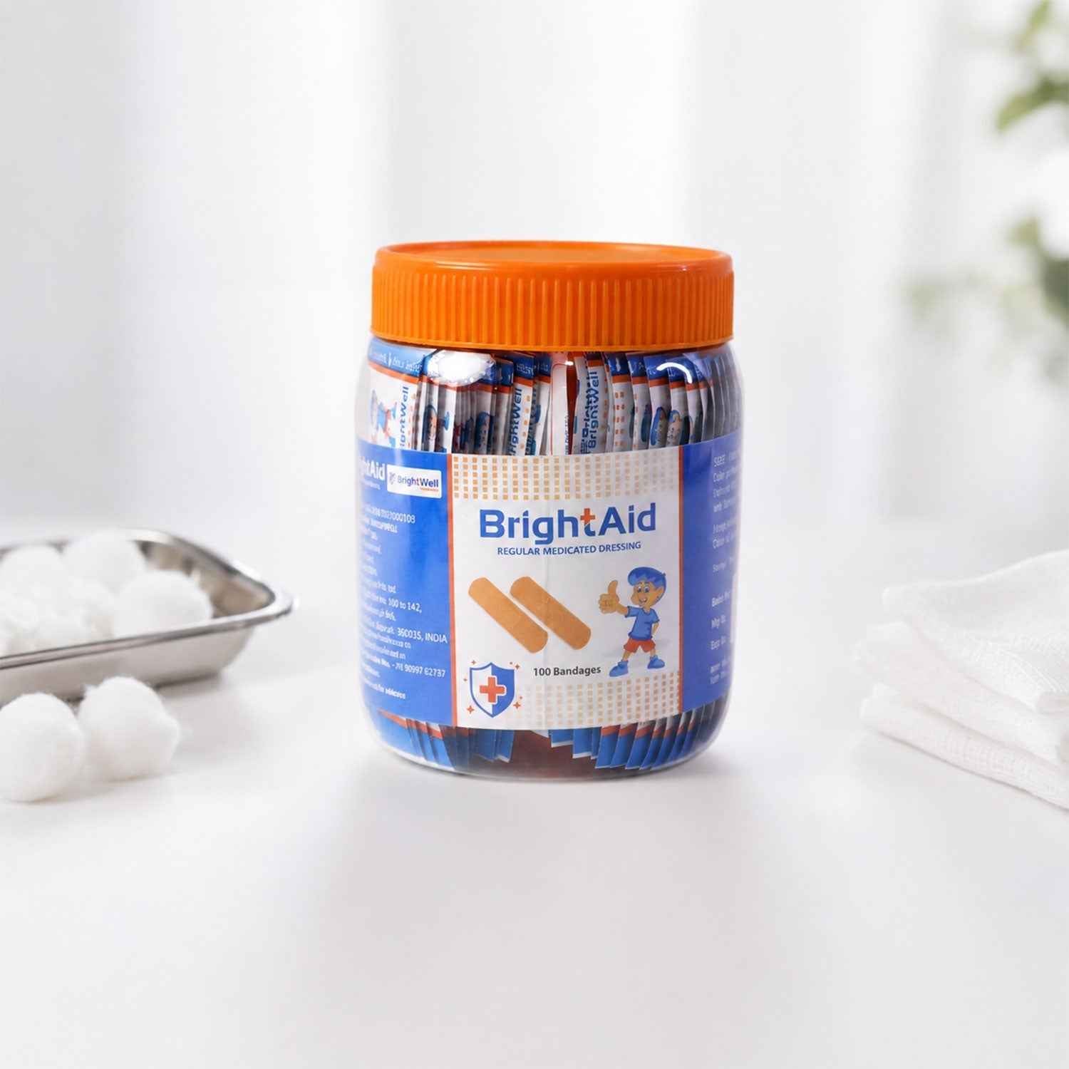 Medicated Adhesive Bandages Ð Soft, Breathable & Skin-Friendly