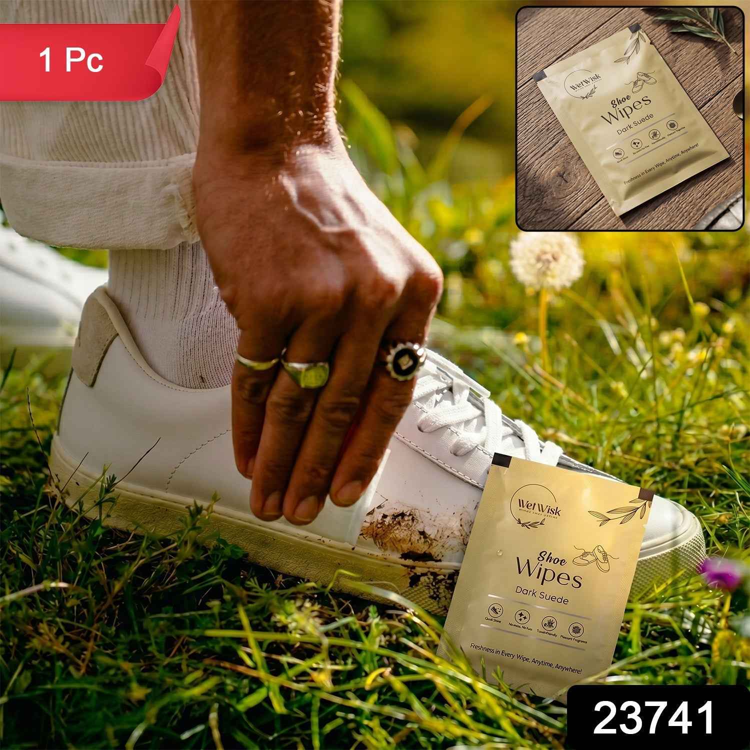 Shoe Cleaning Wet Wipes Ð Fast Scrubbing & Travel-Friendly