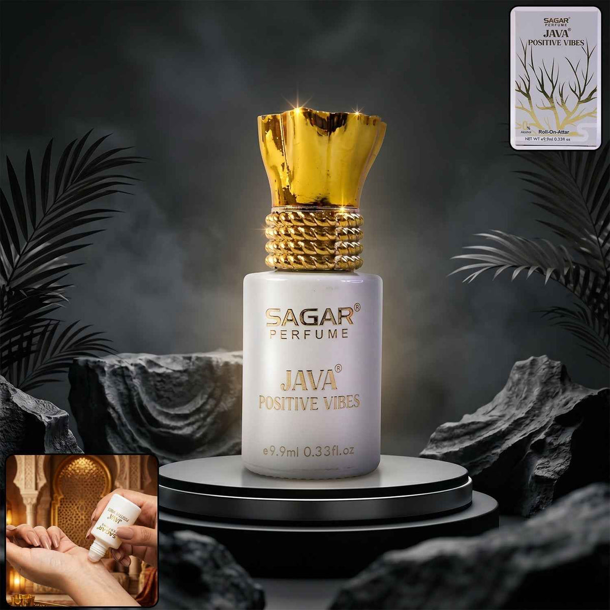 Unisex Perfume Oil Ð Long-lasting, Refreshing Fragrance & Travel-friendly