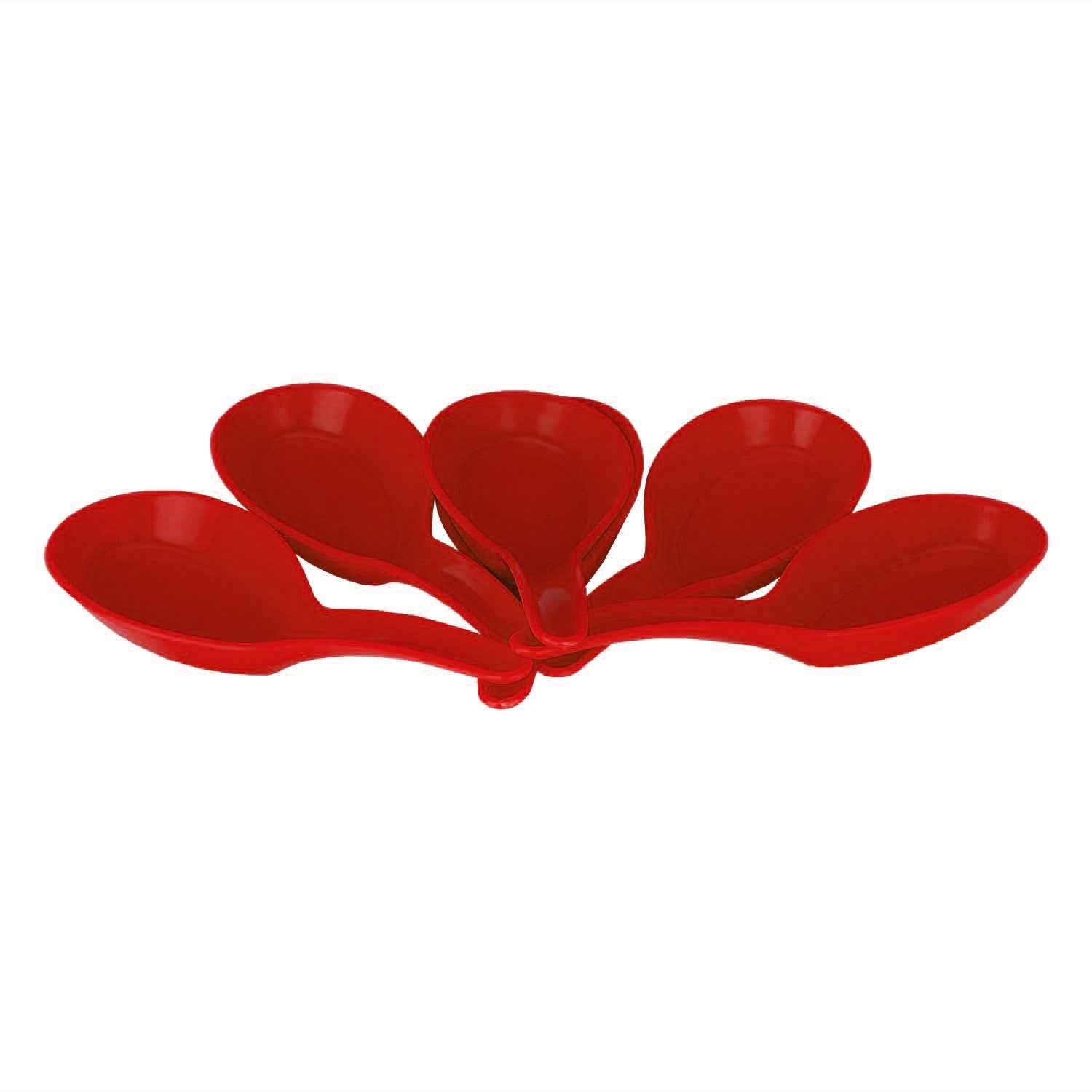 Unbreakable Soup Spoons – Colorful & Food Grade Set of 6 | Tummy Tide