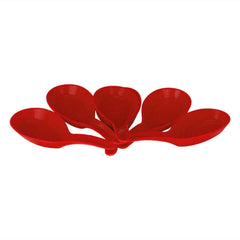 Unbreakable Soup Spoons – Colorful & Food Grade Set of 6 | Tummy Tide