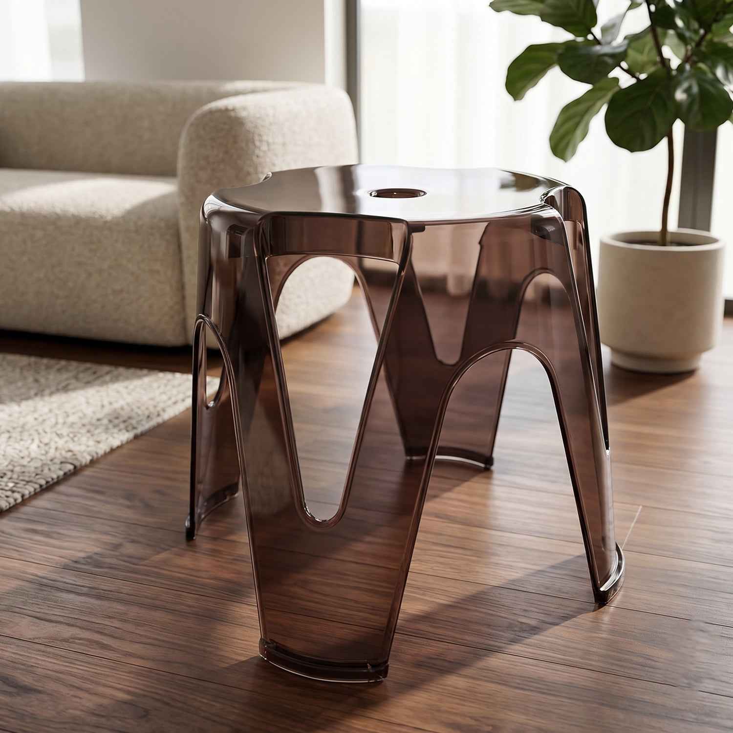 Plastic Sitting Stool Ð Lightweight & Multipurpose Design for Home & Outdoor