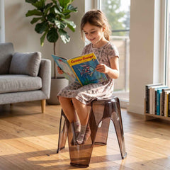 Plastic Sitting Stool Ð Lightweight & Multipurpose Design for Home & Outdoor