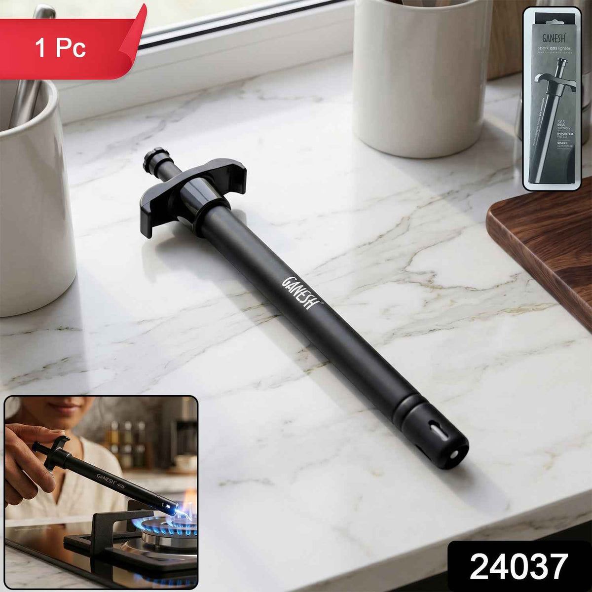 Gas Lighter Ð Safe & Easy Kitchen Stove Ignition Tool