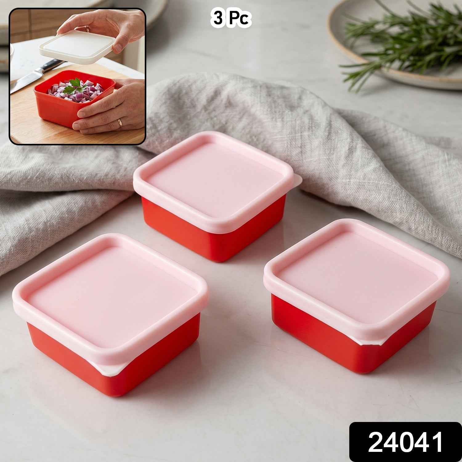 Mini Plastic Food Storage Container Ð Compact & Multipurpose Kitchen Organizer