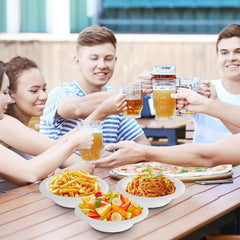Compostable Bagasse Bowl 240ml – Eco-Friendly 10 Pc Set