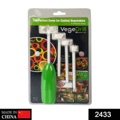 Vegetable Corer – Stuffed Veggie Drill Tool | Quickslice